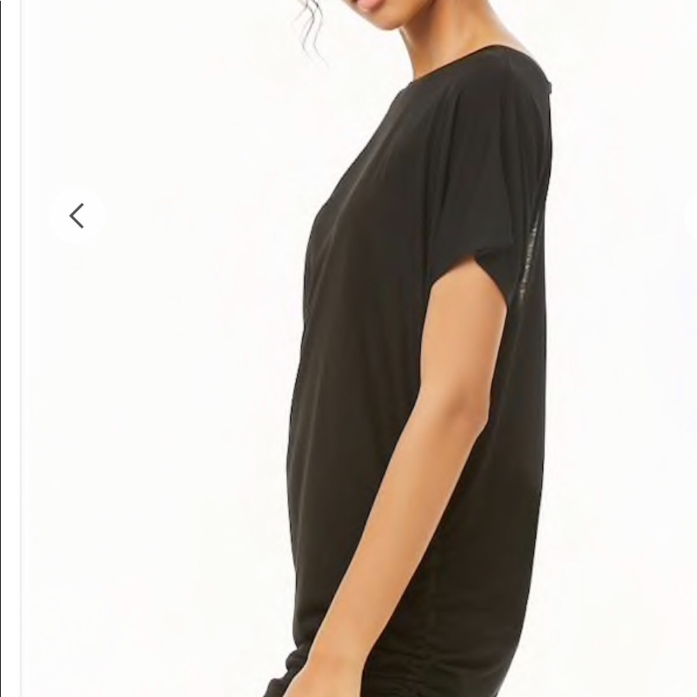 Active Ruched Cutout T-shirt - Picture 3 of 4